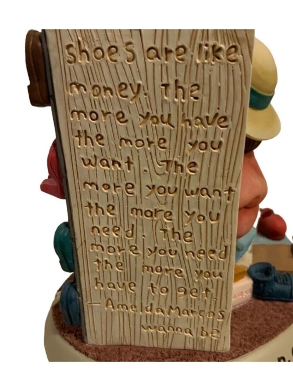 Need A Lotta Shoes Collectible Figurine Aingle Berry 1999 - Picture 7 of 11